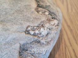 Snake Petroglyph Table Native American Stone Effigy RockArt, Artifacts, Tools