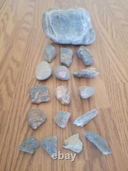 Spinning Cat, Dog Native American Indian Stone Effigy RockArt, Artifacts, Tools