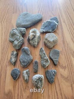 Squirrel, Coyote, Native American Indian Stone Effigy Art, Artifacts, Tools