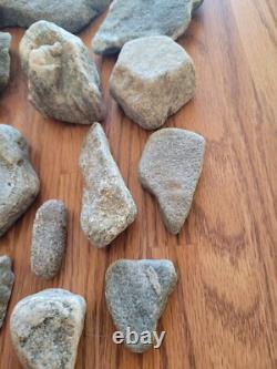 Squirrel, Coyote, Native American Indian Stone Effigy Art, Artifacts, Tools