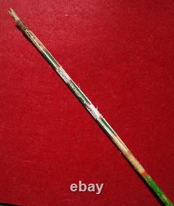 Steel Trade Point Hafted Into An Early 1900's Plains Native American Arrow Shaft