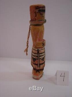 Stunning Late 19th / Early 20th Century Hopi Kachina Polychrome Pigments Antique