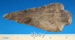 Super Fine Authentic Early Ovoid Knife Missouri Collection Arrowheads