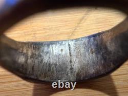 Superb Zuni Early Turquoise Channel Set Tiny Rectangular Turquoise 9.5 Y