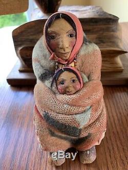 Two Antique Early 1900s Mary Frances Woods Dolls-Rare & Skookum Mailer