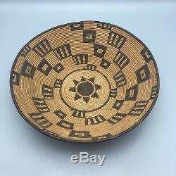 VERY FINE Early Native American Yavapai or Apache Basket Circa 1900