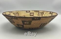 VERY FINE Early Native American Yavapai or Apache Basket Circa 1900