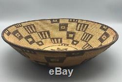 VERY FINE Early Native American Yavapai or Apache Basket Circa 1900