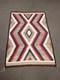 Vtg Large Early Navajo Ganado Rug Navajo Weaving Hand Woven Textile 42 X 63