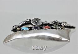 Verdy Jake Native American Sterling Silver Brooch/pin Important Early Piece Rare