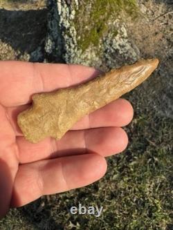 Very Nice Ancient Authentic Benton Arrowhead From North Mississippi
