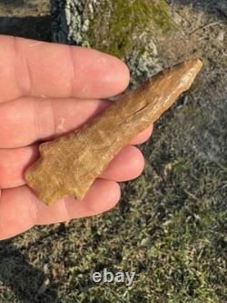 Very Nice Ancient Authentic Benton Arrowhead From North Mississippi