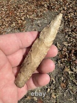 Very Nice Ancient Authentic Nebo Hill Arrowhead From Missouri