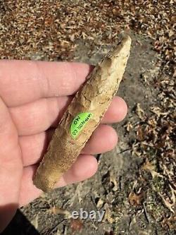 Very Nice Ancient Authentic Nebo Hill Arrowhead From Missouri