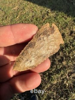 Very Nice Ancient Authentic Pinetree Arrowhead From North East Mississippi