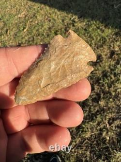 Very Nice Ancient Authentic Pinetree Arrowhead From North East Mississippi