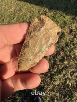 Very Nice Ancient Authentic Pinetree Arrowhead From North East Mississippi