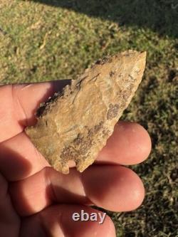 Very Nice Ancient Authentic Pinetree Arrowhead From North East Mississippi