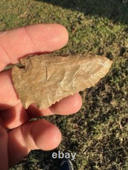 Very Nice Ancient Authentic Pinetree Arrowhead From North East Mississippi