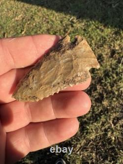 Very Nice Ancient Authentic Pinetree Arrowhead From North East Mississippi
