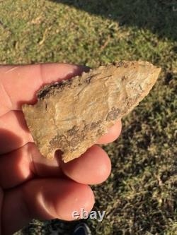 Very Nice Ancient Authentic Pinetree Arrowhead From North East Mississippi