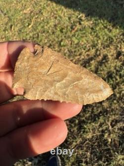 Very Nice Ancient Authentic Pinetree Arrowhead From North East Mississippi