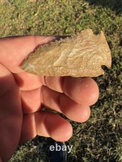 Very Nice Ancient Authentic Pinetree Arrowhead From North East Mississippi