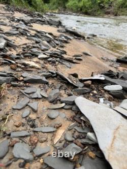 Very Nice Ancient Authentic Raw Gravel Chert Cobbs Arrowhead From NEMississippi