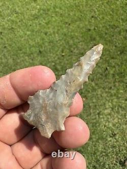 Very Nice Ancient Authentic Sonora Kirk Arrowhead From Kentucky