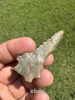 Very Nice Ancient Authentic Sonora Kirk Arrowhead From Kentucky