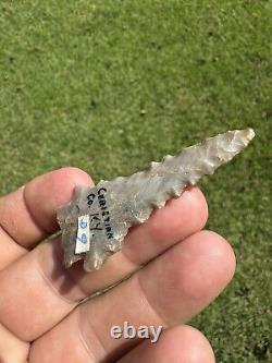 Very Nice Ancient Authentic Sonora Kirk Arrowhead From Kentucky