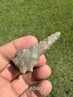 Very Nice Ancient Authentic Sonora Kirk Arrowhead From Kentucky