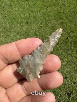 Very Nice Ancient Authentic Sonora Kirk Arrowhead From Kentucky