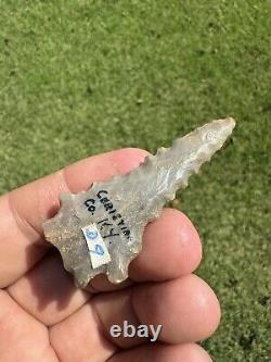 Very Nice Ancient Authentic Sonora Kirk Arrowhead From Kentucky