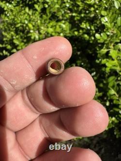 Very Nice Rare Ancient Authentic Claystone Bead From North Mississippi