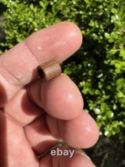 Very Nice Rare Ancient Authentic Claystone Bead From North Mississippi