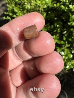 Very Nice Rare Ancient Authentic Claystone Bead From North Mississippi