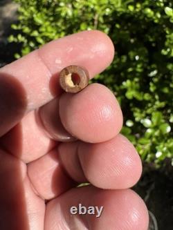 Very Nice Rare Ancient Authentic Claystone Bead From North Mississippi