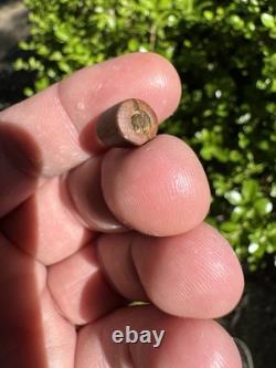 Very Nice Rare Ancient Authentic Claystone Bead From North Mississippi