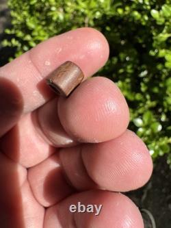 Very Nice Rare Ancient Authentic Claystone Bead From North Mississippi