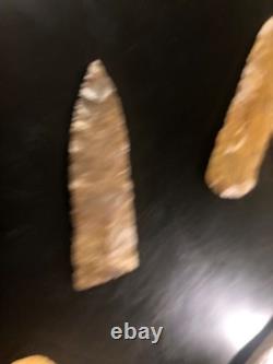 Very thin early archaic spear, ky creek find, brown dover