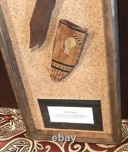 Vintage Antique Early Native Americans Female Squaw SkinningKnife Sheath Weapon
