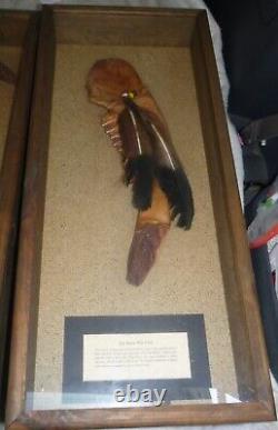 Vintage Antique Early Native Americans Jaw Bone War Club Encased