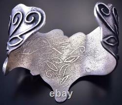 Vintage Butterly Coral Tufa Cast Bracelet by Marian Denipah 9L14A