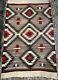 Vintage Early Navajo Native American Indian Woven Saddle Blanket 62 X 37