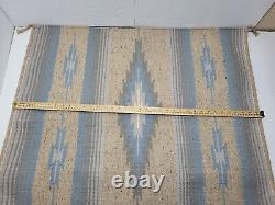 Vintage Early Native American Indian Navajo Eye Dazzler Rug Blanket 36X29