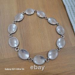 Vintage Early Native American Stamped Silver Concho Belt 31