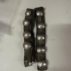 Vintage Early Navajo Sterling Concho US. 50 Pieces 9 Total Coins