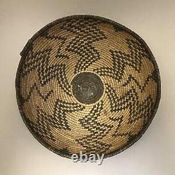 Vintage Native American Apache Basket Early 20th Century