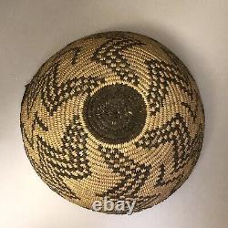 Vintage Native American Apache Basket Early 20th Century